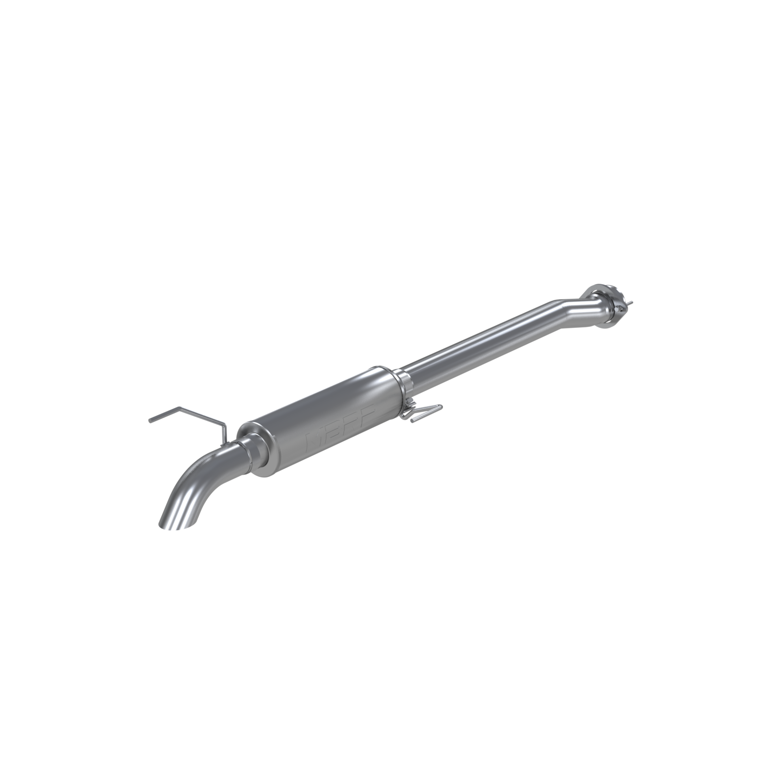 MBRP 3.5-Inch Cat-Back Exhaust Single Turn down Armor Lite 6.2L Gas 2011-2014 Ford F-150