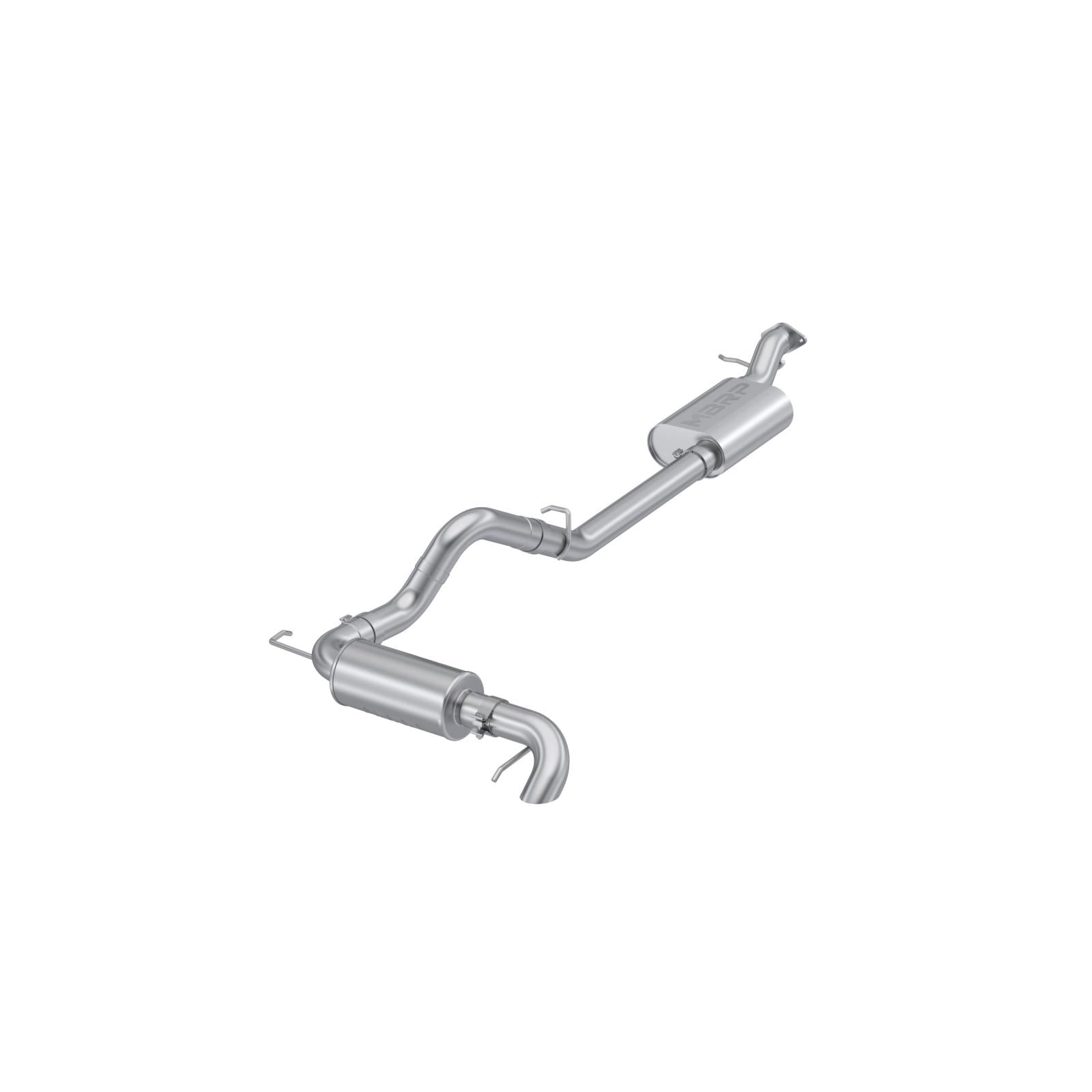 MBRP 3-Inch Cat-Back Exhaust Rear Exit Armor Pro 2.3L/2.7L 2021-2026 Ford Bronco