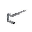 MBRP 4-Inch Cat-Back Exhaust Single Side Armor Lite 3.5L EcoBoost 2011-2014 Ford F-150 T409 Stainless Steel