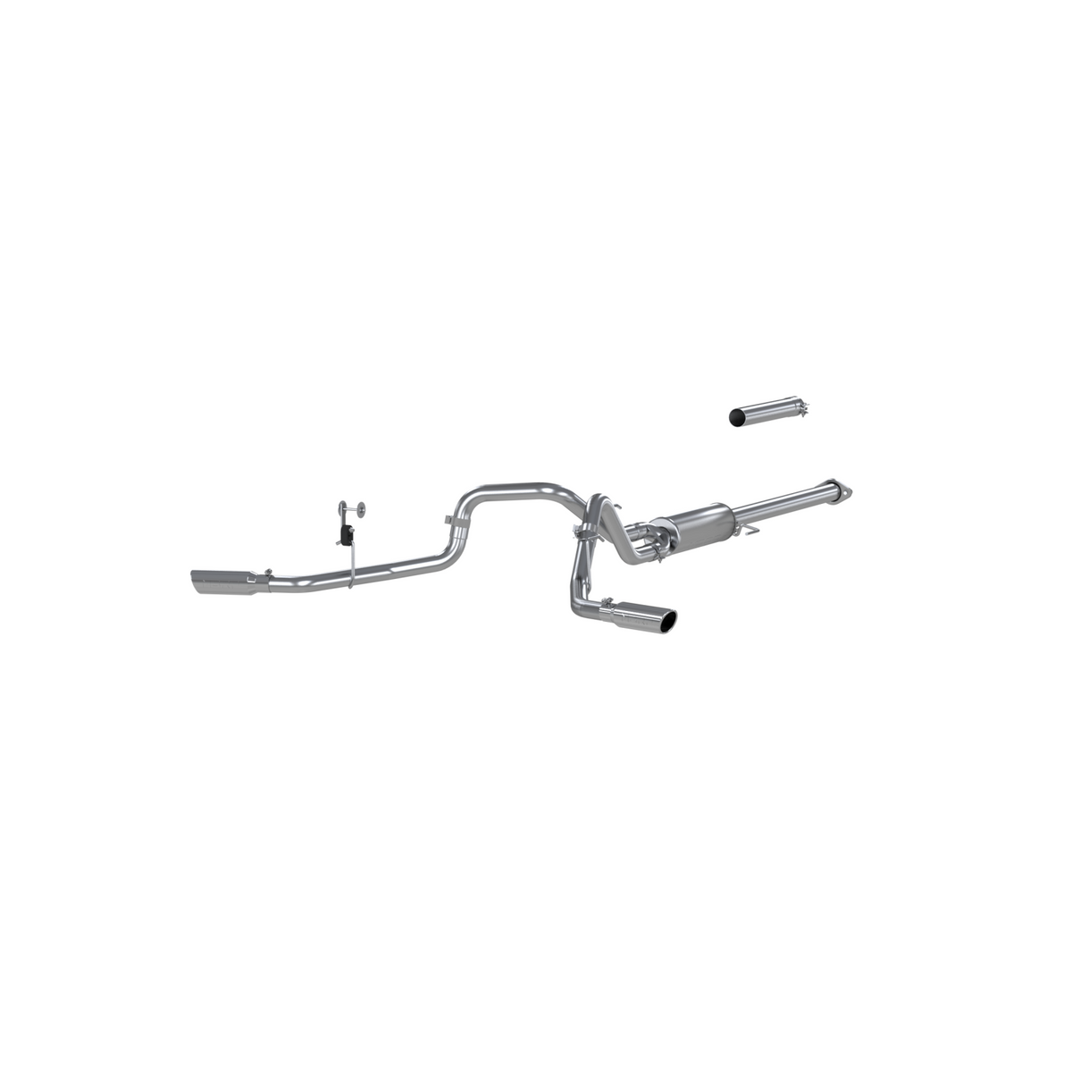MBRP 2.5-Inch Cat-Back Exhaust Side Exit Armor Lite 2.7L/3.5L EcoBoost 2015-2020 Ford F-150