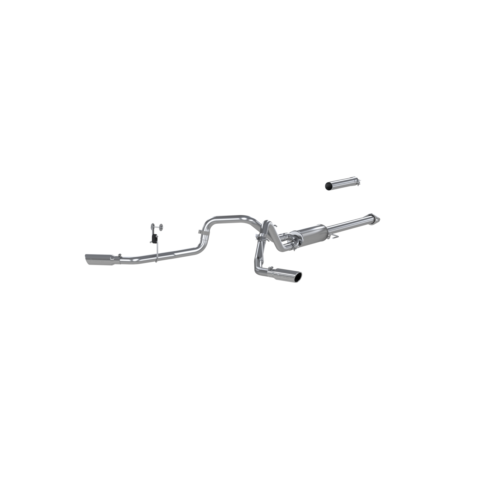 MBRP 2.5-Inch Cat-Back Exhaust Side Exit Armor Lite 2.7L/3.5L EcoBoost 2015-2020 Ford F-150