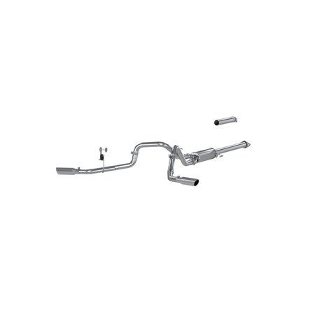 MBRP 2.5-Inch Cat-Back Exhaust Side Exit Armor Lite 2.7L/3.5L EcoBoost 2015-2020 Ford F-150