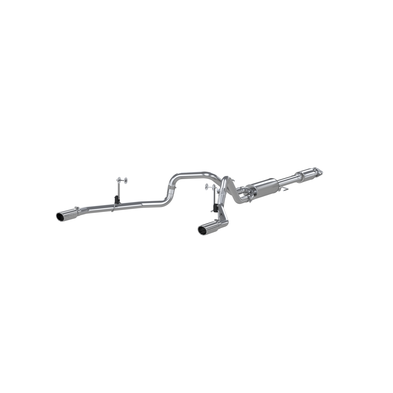 MBRP 2.5-Inch Cat-Back Exhaust Dual Rear Exit Armor Plus 5.0L Gas 2015-2020 Ford F-150