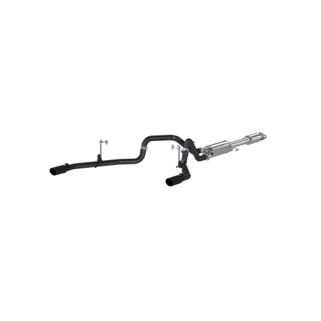 MBRP 2.5-Inch Cat-Back Exhaust Dual Rear Exit Armor Black 5.0L Gas 2015-2020 Ford F-150