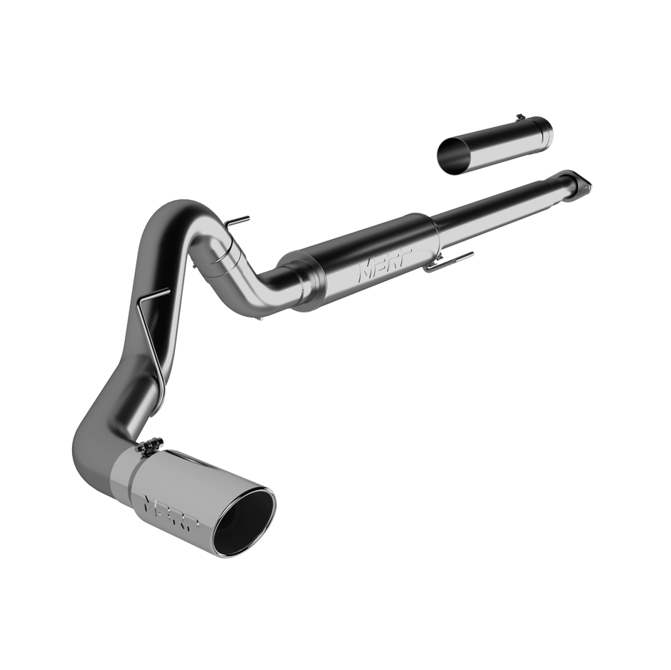 MBRP 4-Inch Cat-Back Exhaust Single Armor Plus 2.7L/3.5L EcoBoost/Gas 2015-2020 Ford F-150