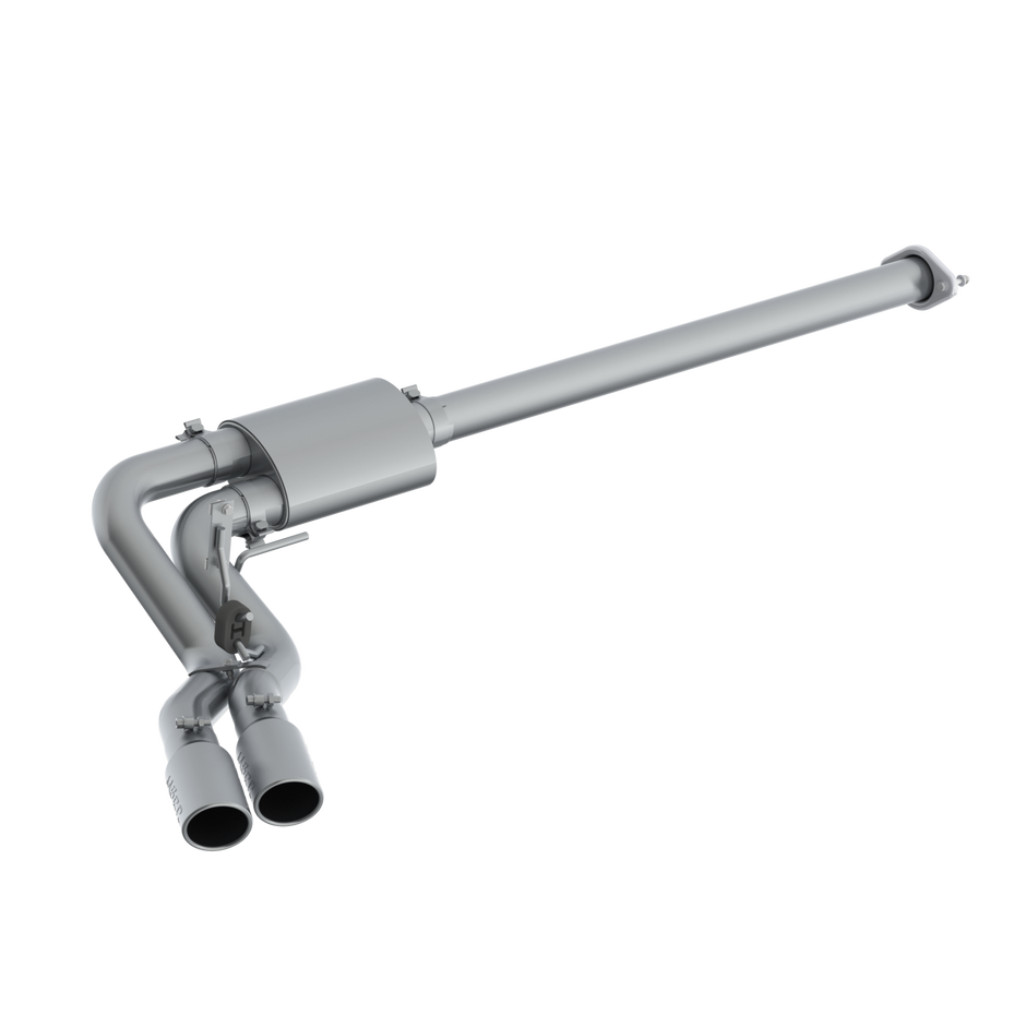 MBRP 3-Inch Cat-Back Exhaust Single Side Armor Pro 2.7L/3.5L/5.0L EcoBoost/Gas 2015-2020 Ford F-150