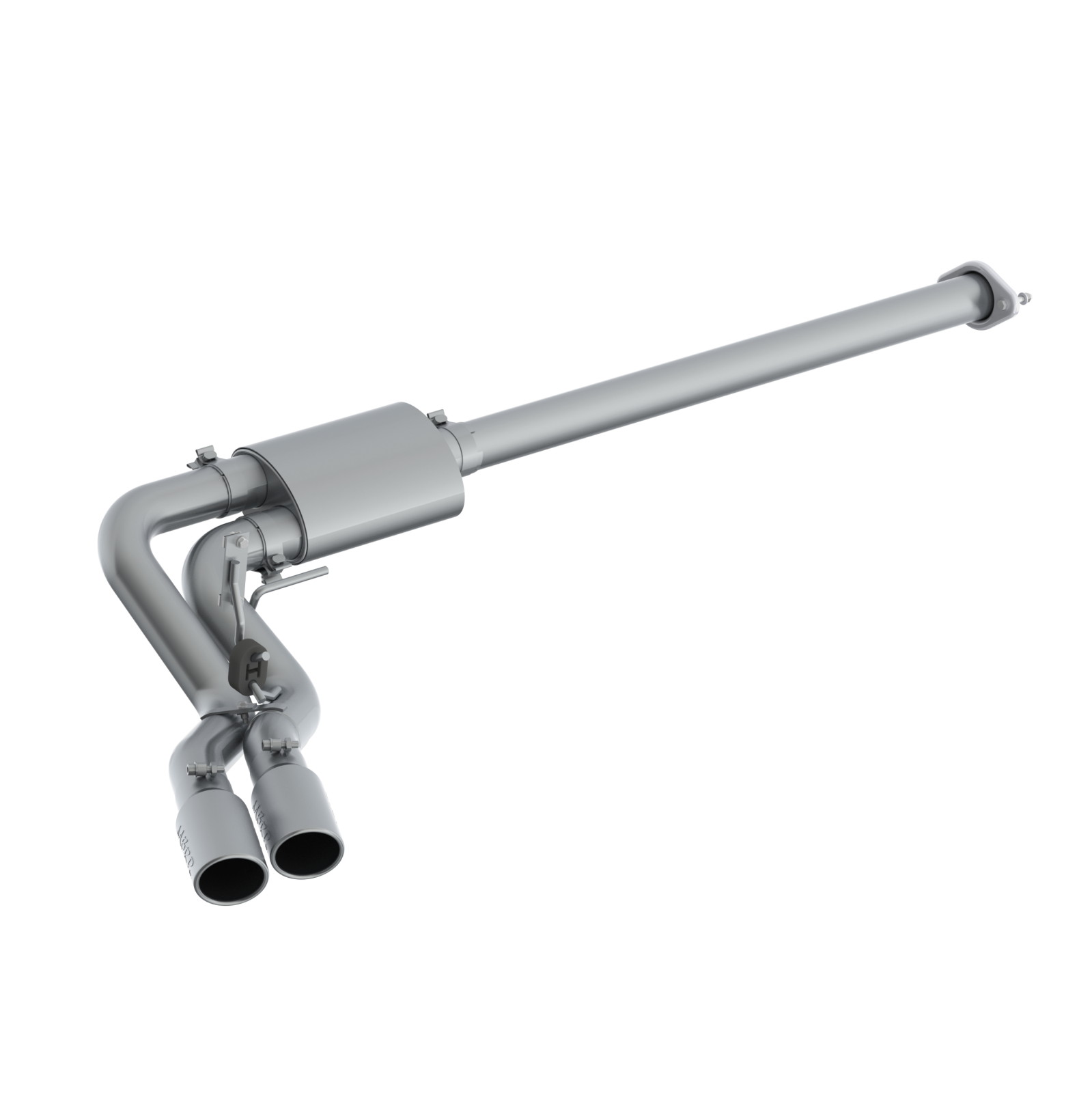 MBRP 3-Inch Cat-Back Exhaust Single Side Armor Plus 2.7L/3.5L/5.0L EcoBoost/Gas 2015-2020 Ford F-150