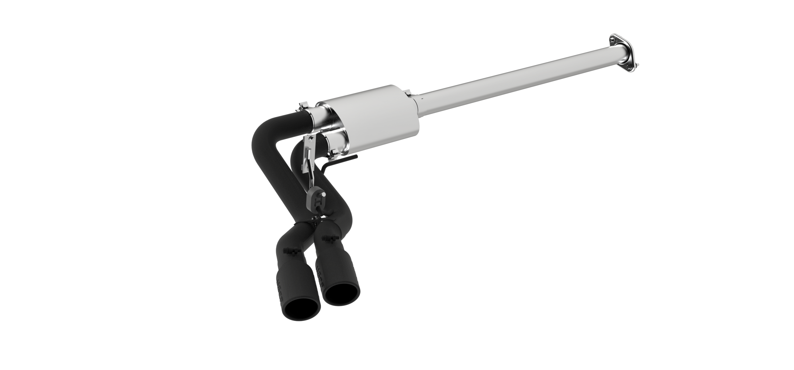 MBRP 3-Inch Cat-Back Exhaust Single Side Armor Black 2.7L/3.5L/5.0L EcoBoost/Gas 2015-2020 Ford F-150