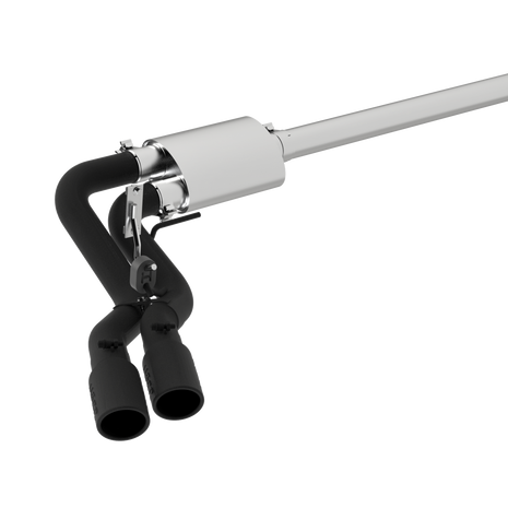 MBRP 3-Inch Cat-Back Exhaust Single Side Armor Black 2.7L/3.5L/5.0L EcoBoost/Gas 2015-2020 Ford F-150