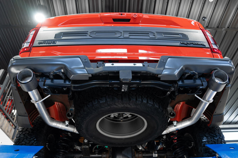 MBRP Axle-Back Exhaust Dual Rear Exit Armor Pro 3.5L EcoBoost 2021-2025 Ford F-150