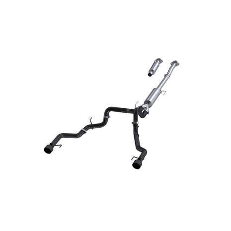 MBRP 3-Inch Cat-Back Exhaust Dual Rear Exit Armor Black 3.5L/5.0L 2021-2026 Ford F-150