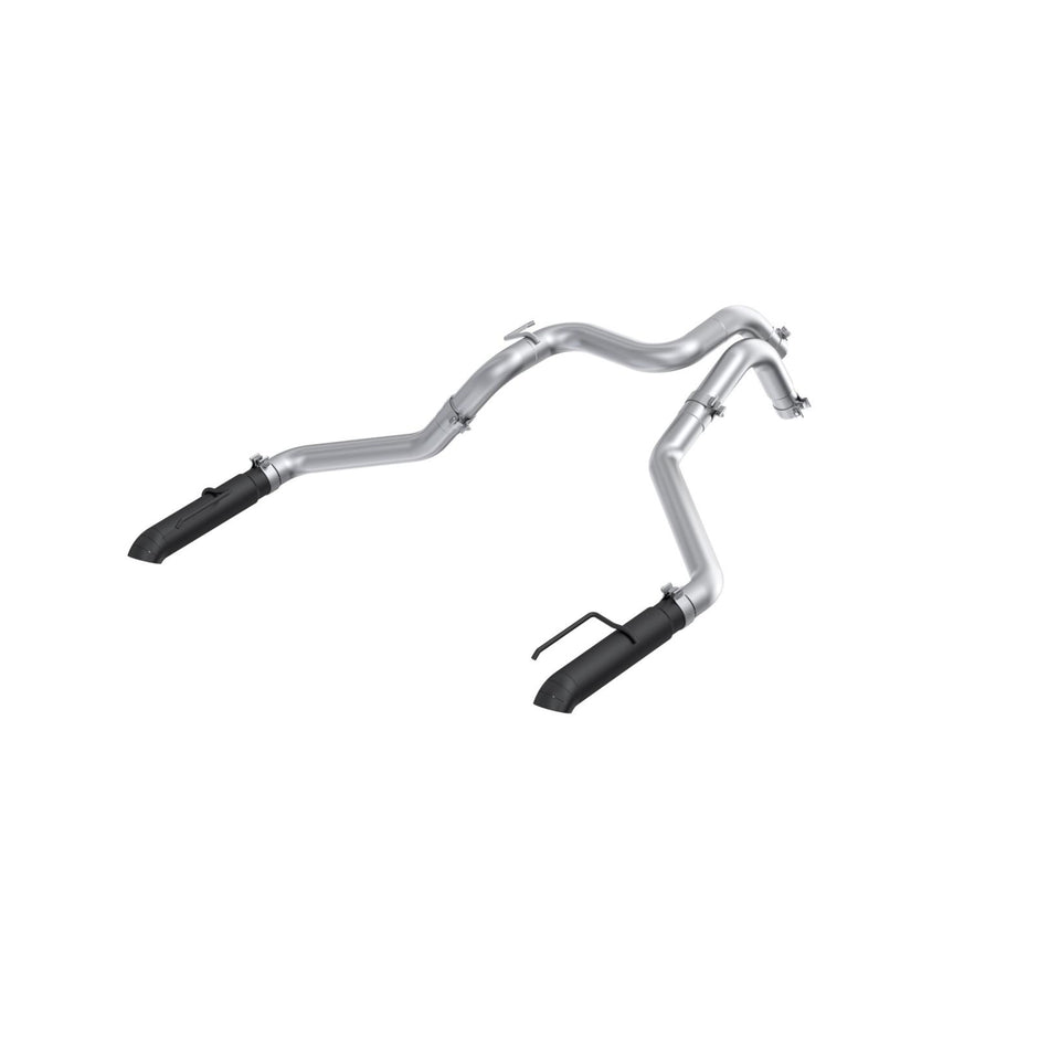 MBRP Axle-Back Exhaust Armor Black 3.0L 2024-2026 Ford Ranger