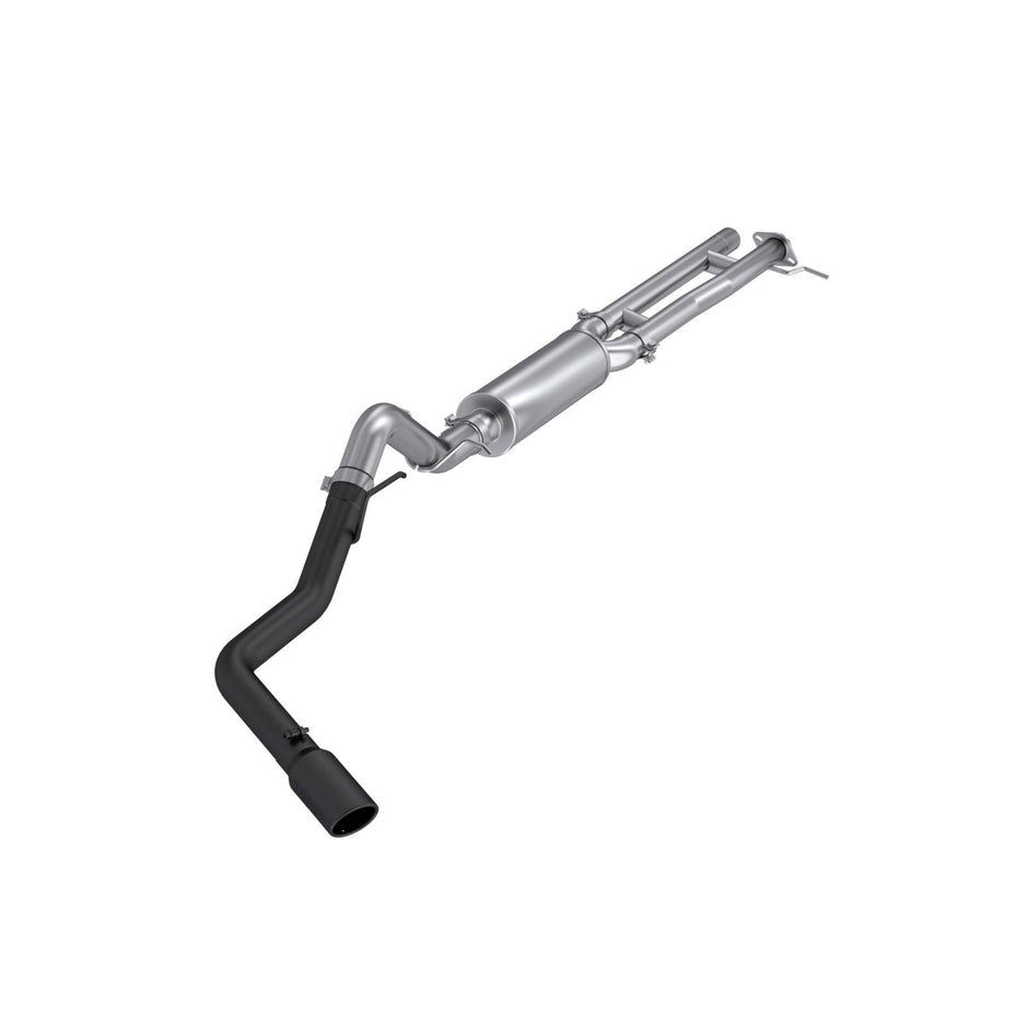 MBRP Cat-Back Exhaust Single Side Armor Black 2.7L 2024-2026 Ford Ranger