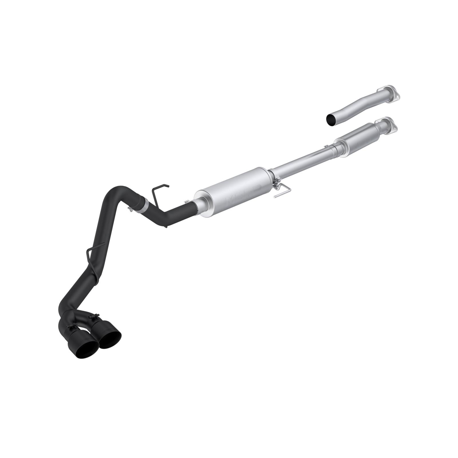 MBRP 3-Inch Cat-Back Exhaust Single Side Armor BLK 2.7L/3.5L/5.0L 2021-2026 Ford F-150