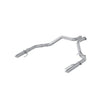 MBRP 3-Inch Axle-Back Exhaust Turn down Armor Pro 3.5L/5.2L 2022-2026 Ford F-150
