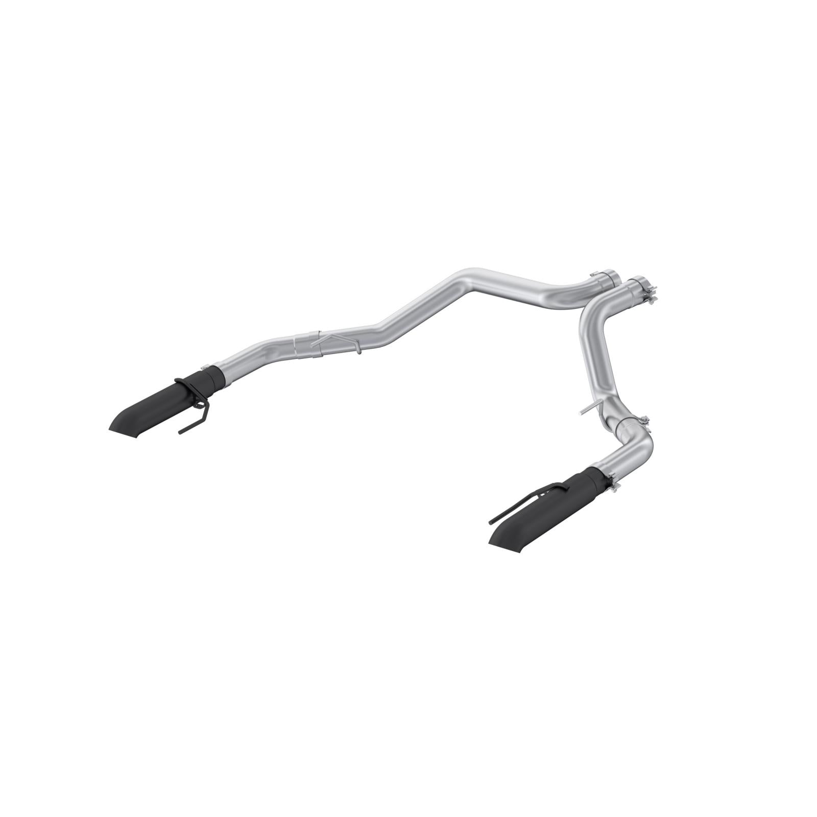 MBRP 3-Inch Axle-Back Exhaust Turn down Armor BLK 3.5L/5.2L 2022-2026 Ford F-150