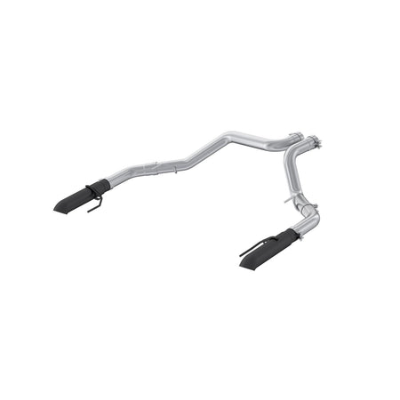 MBRP 3-Inch Axle-Back Exhaust Turn down Armor BLK 3.5L/5.2L 2022-2026 Ford F-150
