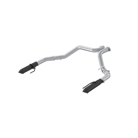 MBRP 3-Inch Axle-Back Exhaust Turn down Armor BLK 3.5L/5.2L 2022-2026 Ford F-150
