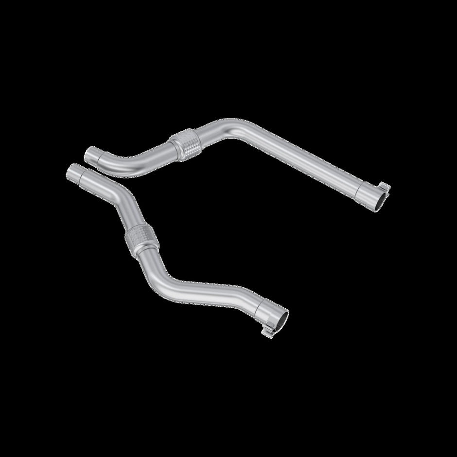 MBRP 2.5-Inch Exhaust System Exhaust Armor Plus 3.0L 2020-2026 Ford Explorer; 2020-2026 Lincoln Aviator