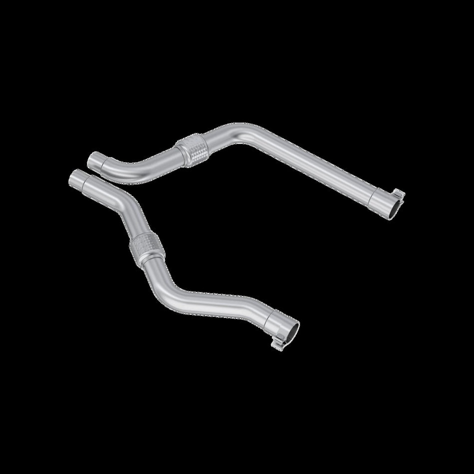 MBRP 2.5-Inch Exhaust System Exhaust Armor Plus 3.0L 2020-2026 Ford Explorer; 2020-2026 Lincoln Aviator