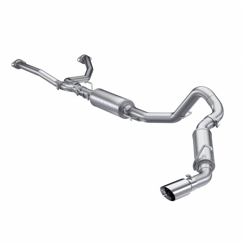 MBRP 2.5-Inch Cat-Back Exhaust Single Side Exit Armor Pro 3.5L Gas 2022-2026 Toyota Tundra