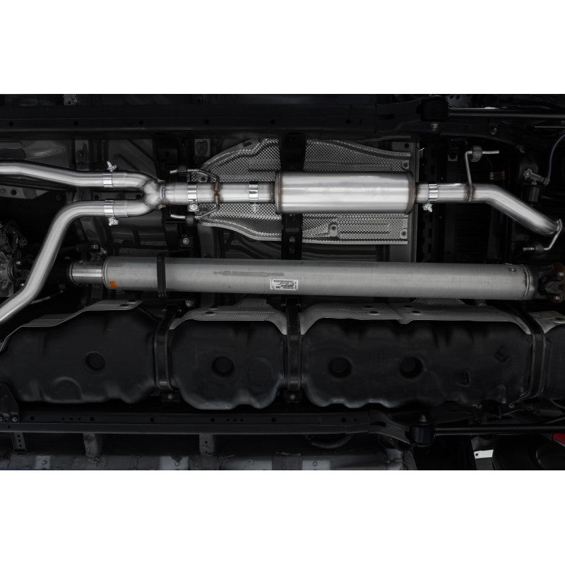 MBRP 2.5-Inch Cat-Back Exhaust Single Side Exit Armor Pro 3.5L Gas 2022-2026 Toyota Tundra