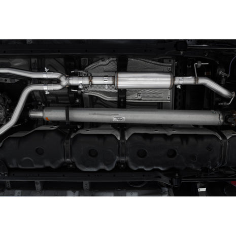 MBRP 2.5-Inch Cat-Back Exhaust Single Side Exit Armor Pro 3.5L Gas 2022-2026 Toyota Tundra
