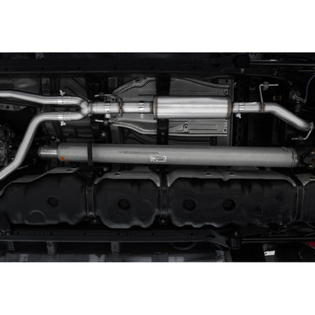 MBRP 2.5-Inch Cat-Back Exhaust Single Side Exit Armor Lite 3.5L Gas 2022-2026 Toyota Tundra