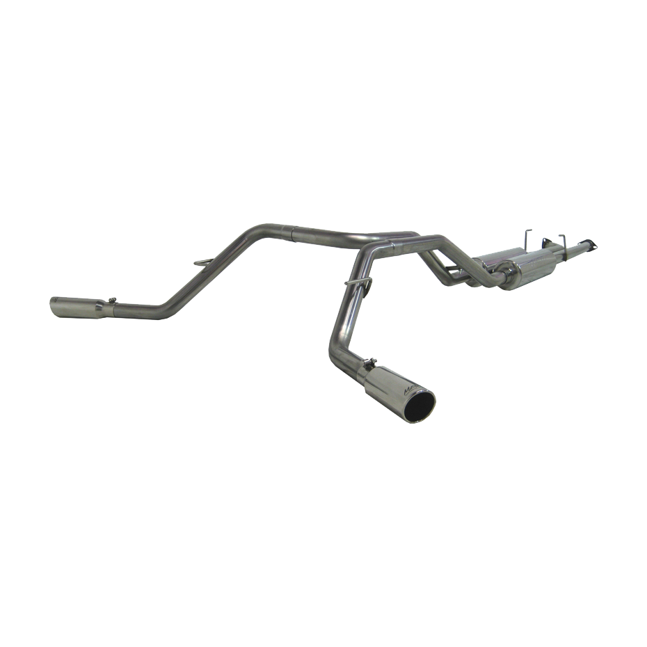 MBRP 2.5-Inch Cat-Back Exhaust Side Exit Armor Plus 4.7L/5.7L Gas 2007-2009 Toyota Tundra