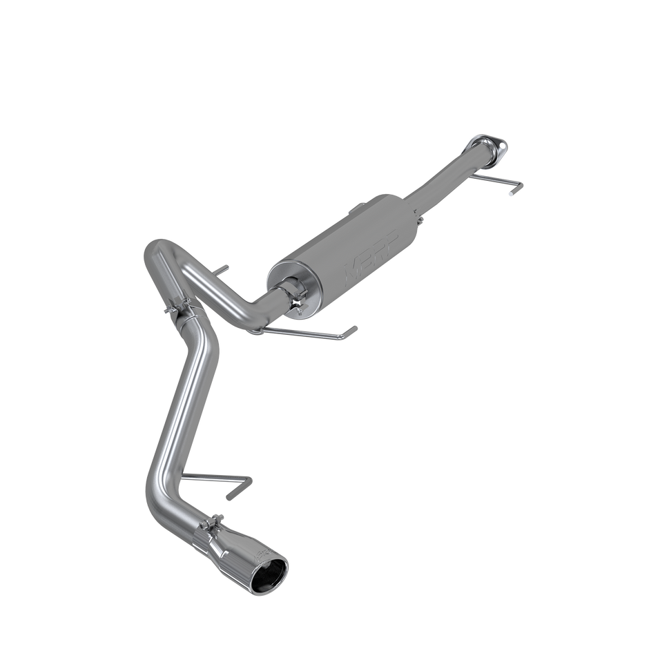 MBRP 2.5-Inch Cat-Back Exhaust Single Rear Exit Armor Lite 4.0L Gas 2007-2014 Toyota FJ Cruiser Aluminized Steel 3.75-Inch