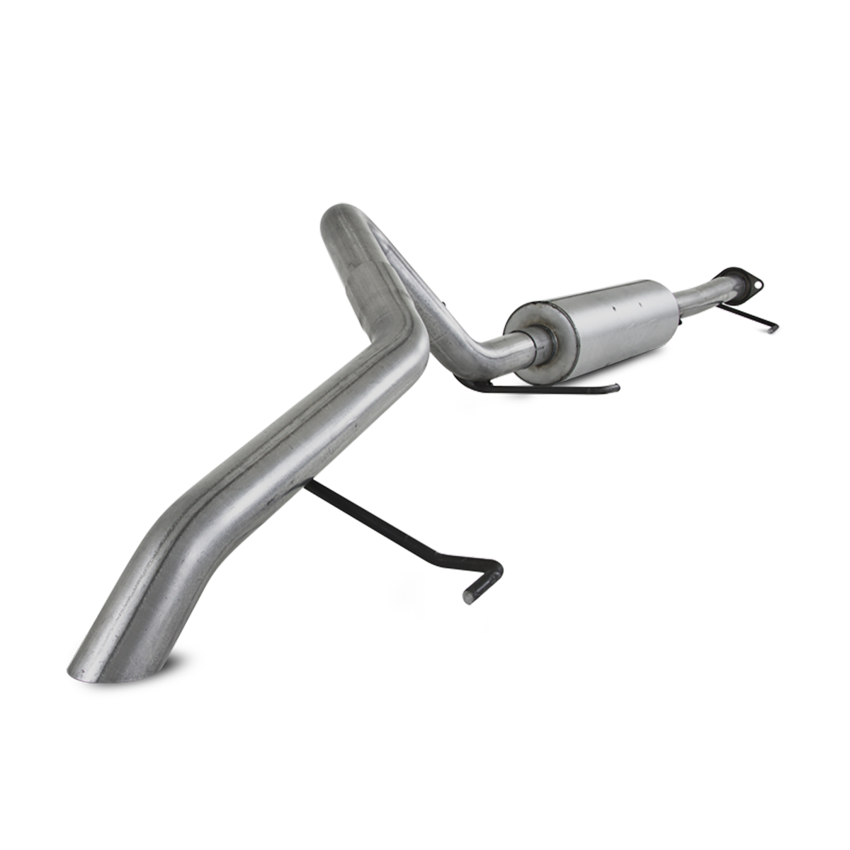 MBRP 2.5-Inch Cat-Back Exhaust Single Rear Exit Armor Lite 4.0L Gas 2007-2014 Toyota FJ Cruiser Aluminized Steel Cat Back Exhaust System Single Rear Exit Off-Road Tail No Tip For 07-14 Toyota FJ 4.0L V6 Aluminized Steel