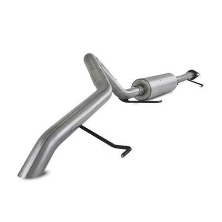 MBRP 2.5-Inch Cat-Back Exhaust Single Rear Exit Armor Lite 4.0L Gas 2007-2014 Toyota FJ Cruiser Aluminized Steel Cat Back Exhaust System Single Rear Exit Off-Road Tail No Tip For 07-14 Toyota FJ 4.0L V6 Aluminized Steel