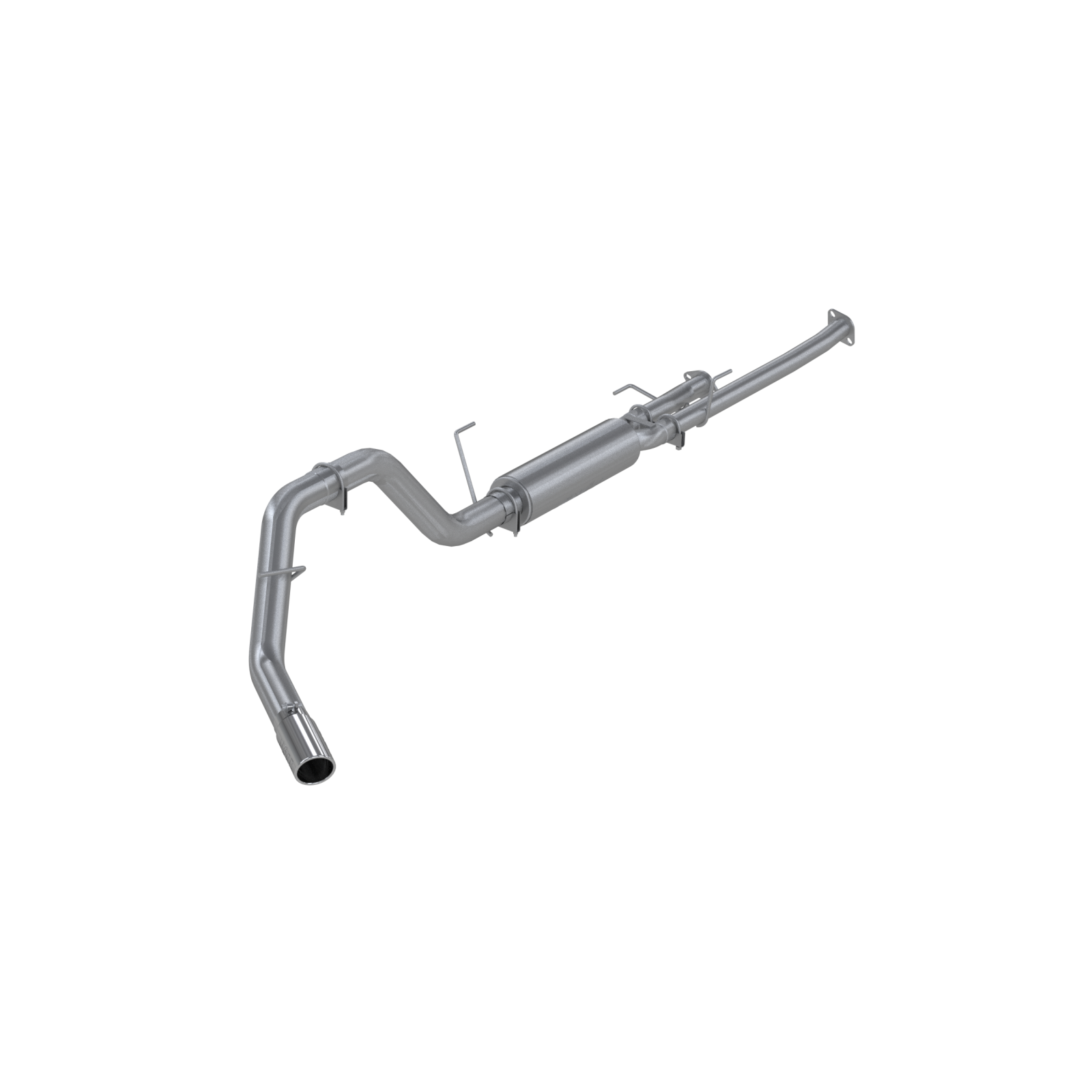 MBRP 3-Inch Cat-Back Exhaust Single Side Armor Lite 4.6L/5.7L Gas 2009-2021 Toyota Tundra Aluminized Steel Crew Cab, Extended Cab, Standard Cab Short Bed 4-Inch