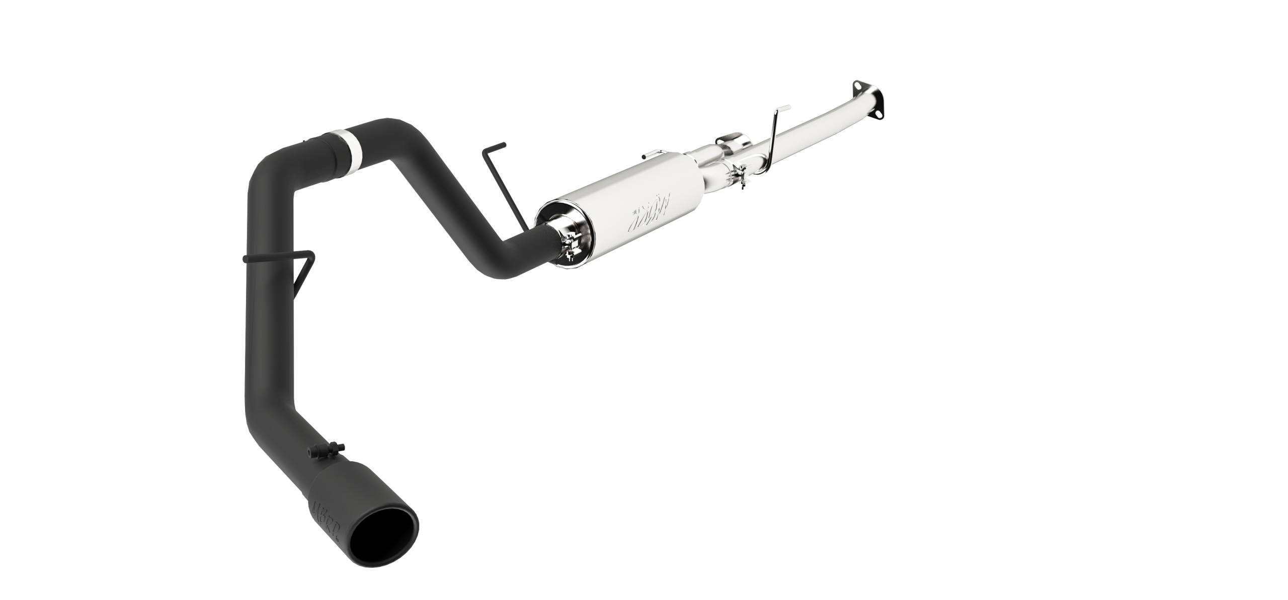MBRP 3-Inch Cat-Back Exhaust Single Side Armor Black 4.7L/5.7L Gas 2009-2021 Toyota Tundra