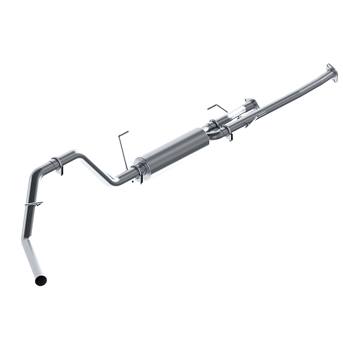 MBRP 3-Inch Cat-Back Exhaust Single Side Armor Lite 4.6L/5.7L Gas 2009-2021 Toyota Tundra Aluminized Steel Crew Cab, Extended Cab, Standard Cab Short Bed Cat Back Exhaust System Single Side No Tip Aluminized Steel For 09-21 Toyota Tundra