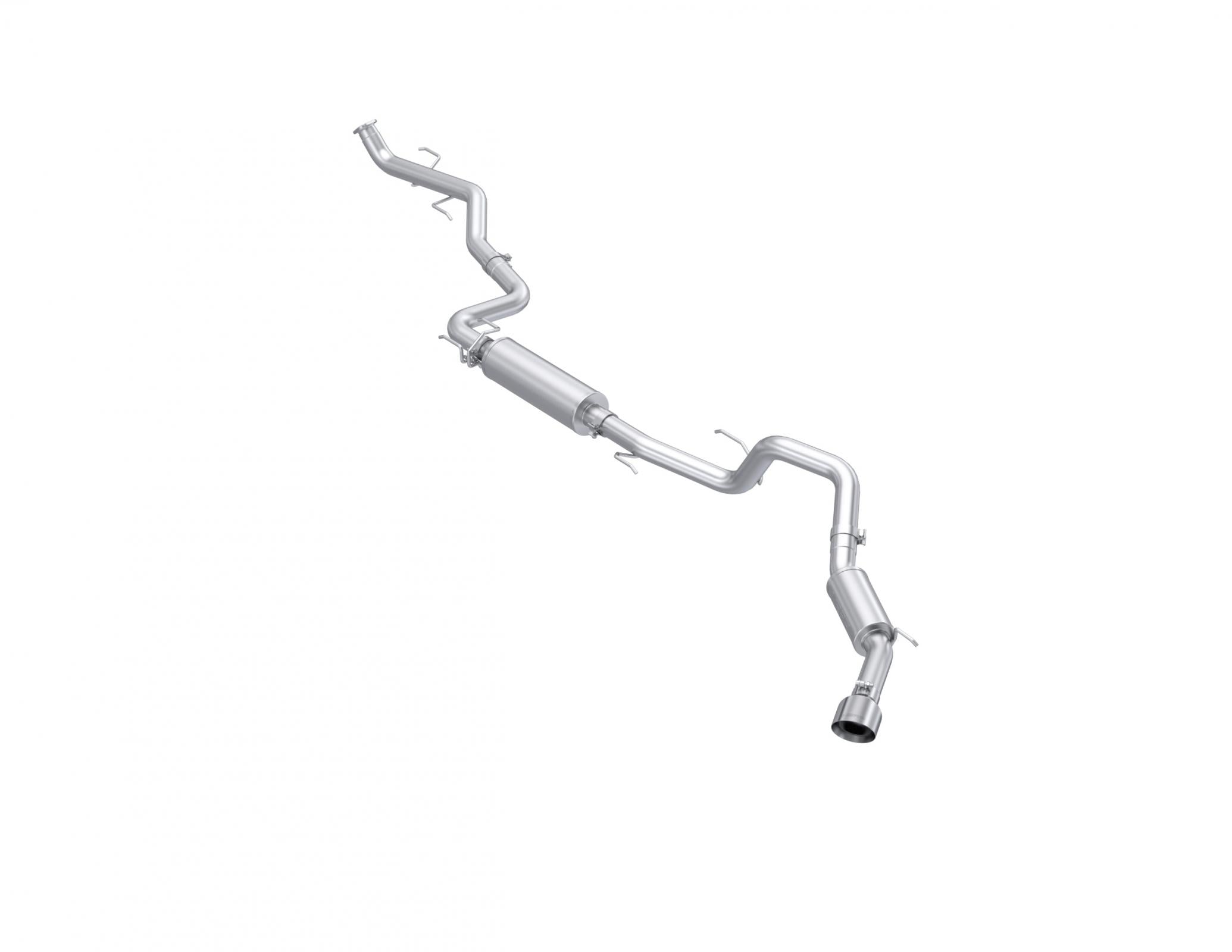 MBRP 3-Inch Cat-Back Exhaust Single Armor Lite 2.4L 2024-2026 Toyota Tacoma