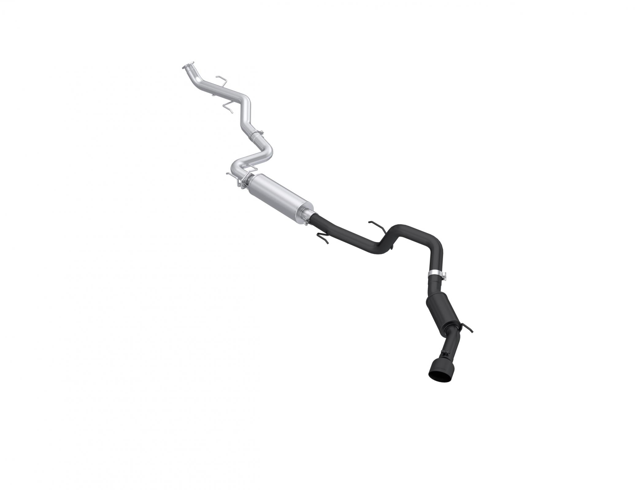 MBRP 3-Inch Cat-Back Exhaust Single Armor Black 2.4L 2024-2026 Toyota Tacoma