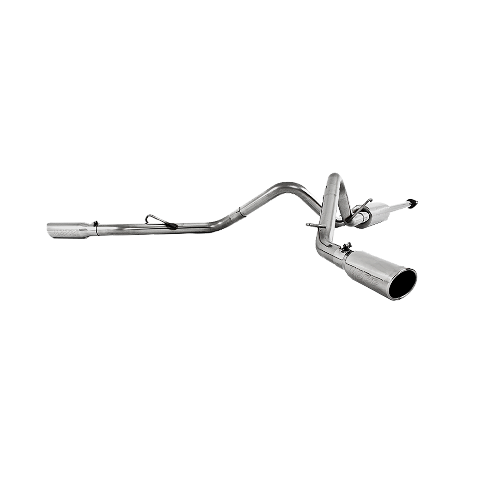 MBRP 2.5-Inch Cat-Back Exhaust Dual Armor Plus 4.0L Gas 2005-2015 Toyota Tacoma