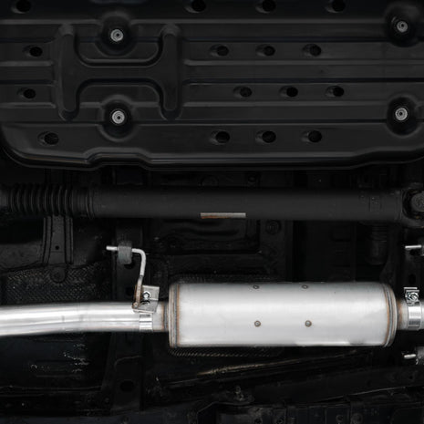 MBRP 3-Inch Cat-Back Exhaust Single Side Exit Armor Lite 3.5L Gas 2016-2023 Toyota Tacoma Aluminized Steel 4-Inch