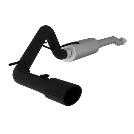 MBRP 3-Inch Cat-Back Exhaust Single Side Exit Armor Black 3.5L Gas 2016-2023 Toyota Tacoma