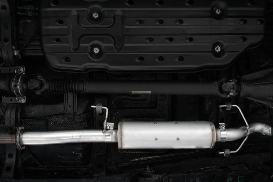 MBRP 3-Inch Cat-Back Exhaust Single Side Exit Armor Black 3.5L Gas 2016-2023 Toyota Tacoma
