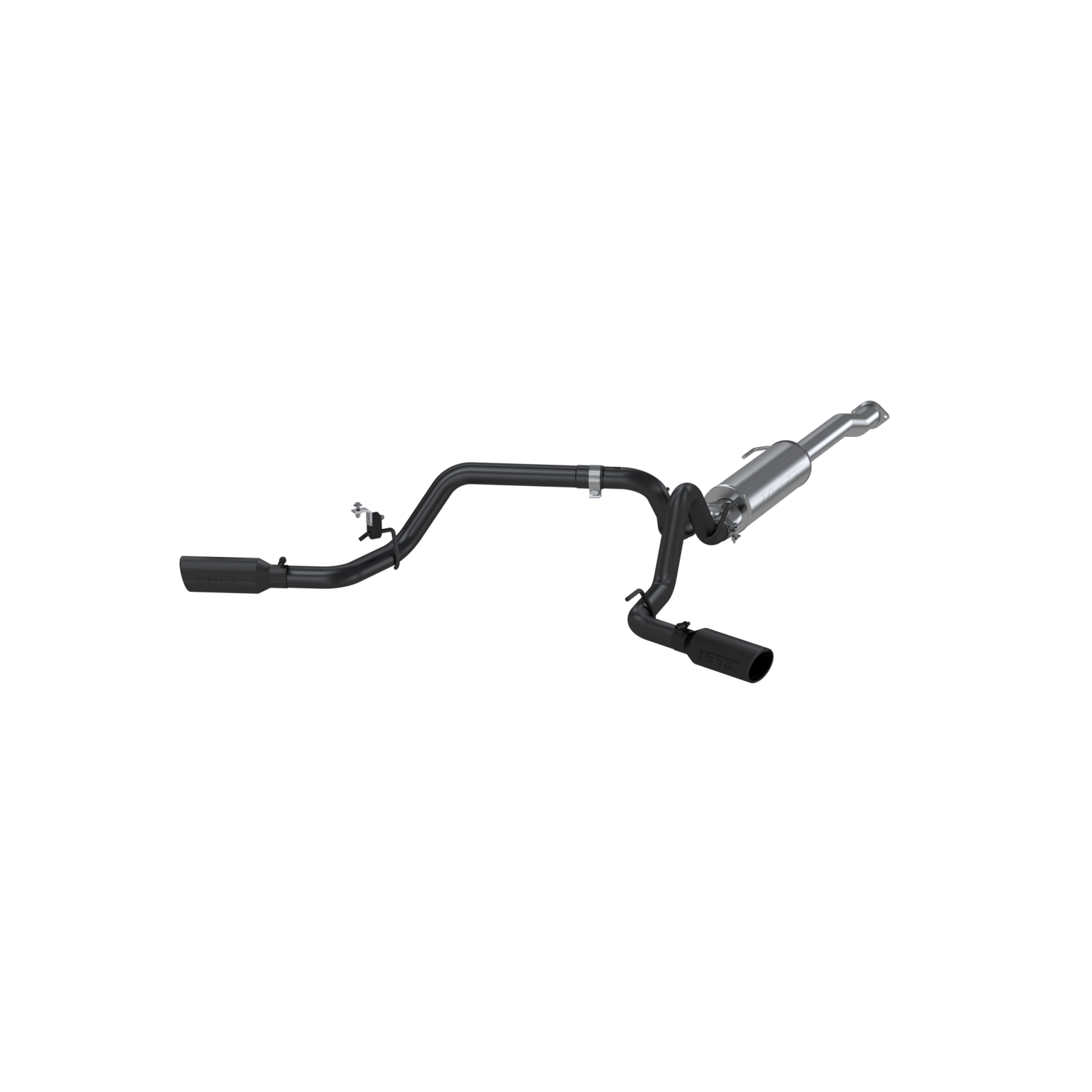 MBRP 3-Inch Cat-Back Exhaust Dual Armor Black 3.5L Gas 2016-2023 Toyota Tacoma
