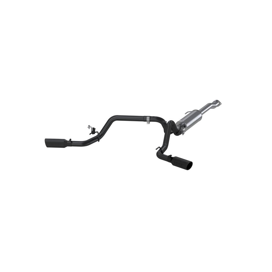 MBRP 3-Inch Cat-Back Exhaust Dual Armor Black 3.5L Gas 2016-2023 Toyota Tacoma