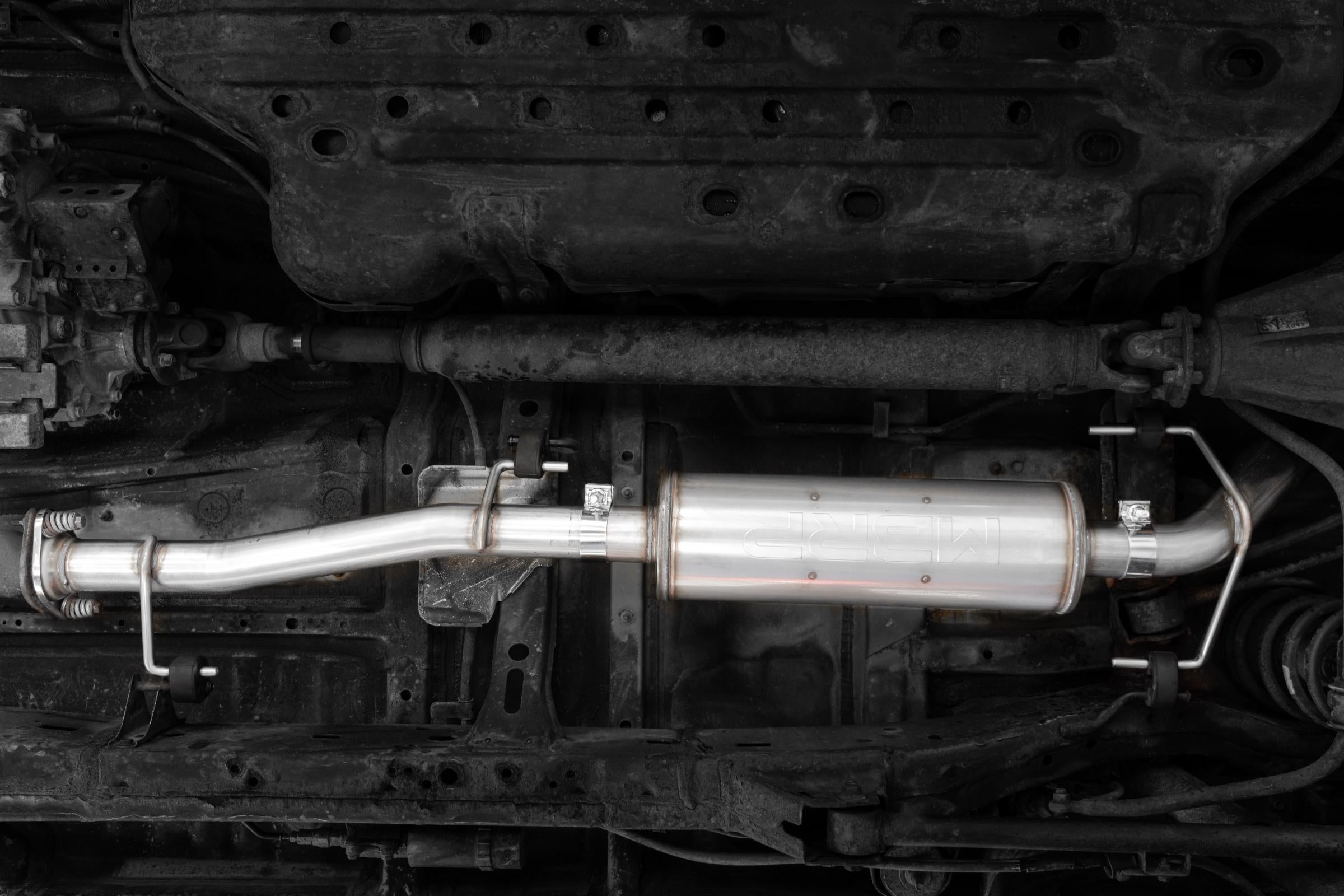 MBRP 2.5-Inch Cat-Back Exhaust Single Rear Exit Armor Lite 4.0L 2003-2024 Toyota 4Runner