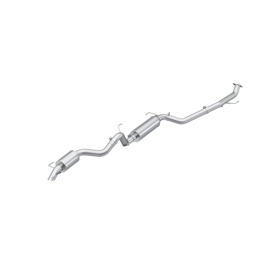 MBRP Cat-Back Exhaust Turndown Armor Pro 2024-2026 Toyota Land Cruiser; 2025-2026 Toyota 4Runner