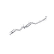 MBRP Cat-Back Exhaust Turndown Armor Pro 2024-2026 Toyota Land Cruiser; 2025-2026 Toyota 4Runner