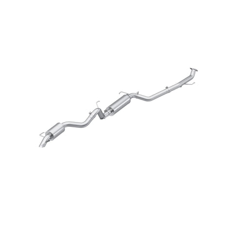 MBRP Cat-Back Exhaust Turndown Armor Pro 2024-2026 Toyota Land Cruiser; 2025-2026 Toyota 4Runner