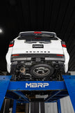 MBRP Cat-Back Exhaust Turndown Armor Lite 2024-2026 Toyota Land Cruiser; 2025-2026 Toyota 4Runner