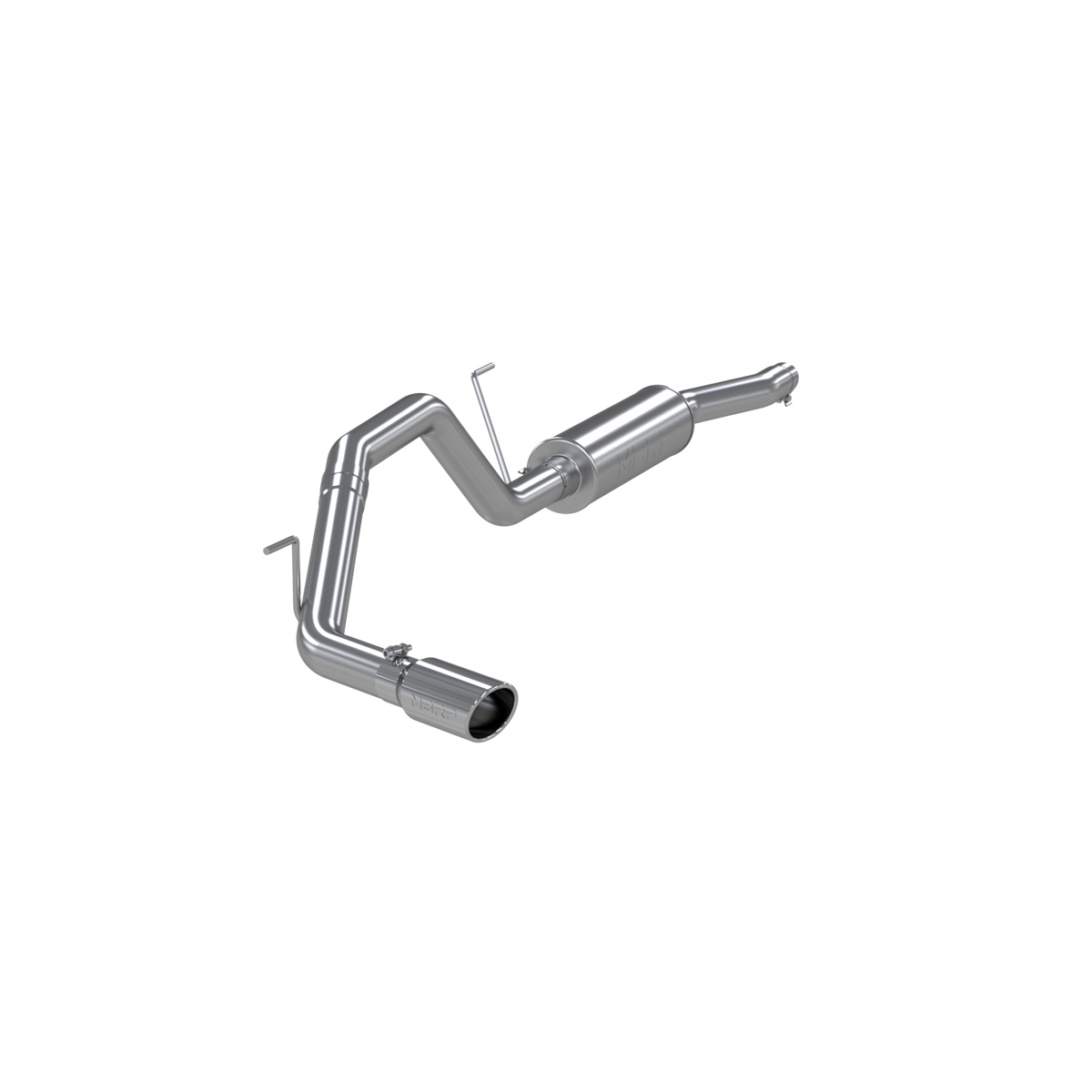 MBRP 3-Inch Cat-Back Exhaust Single Side Armor Lite 5.6L Gas 2004-2006 Nissan Titan