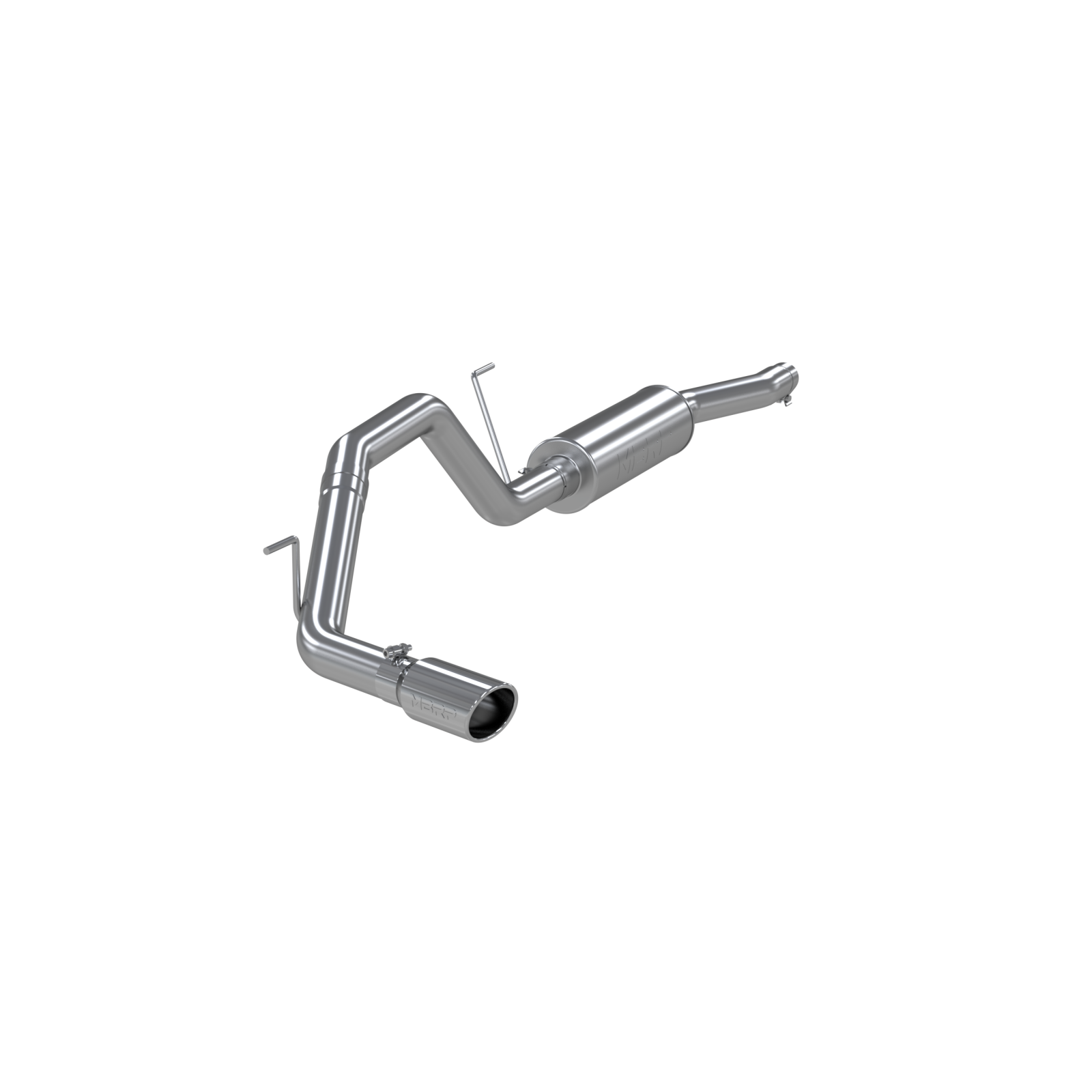 MBRP 3-Inch Cat-Back Exhaust Single Side Armor Lite 5.6L Gas 2004-2006 Nissan Titan
